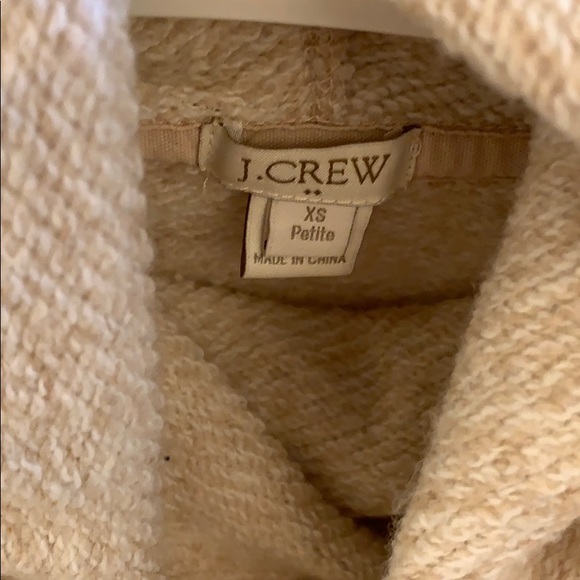 Cream Cowl Neck JCrew Sweater - Picture 3 of 3